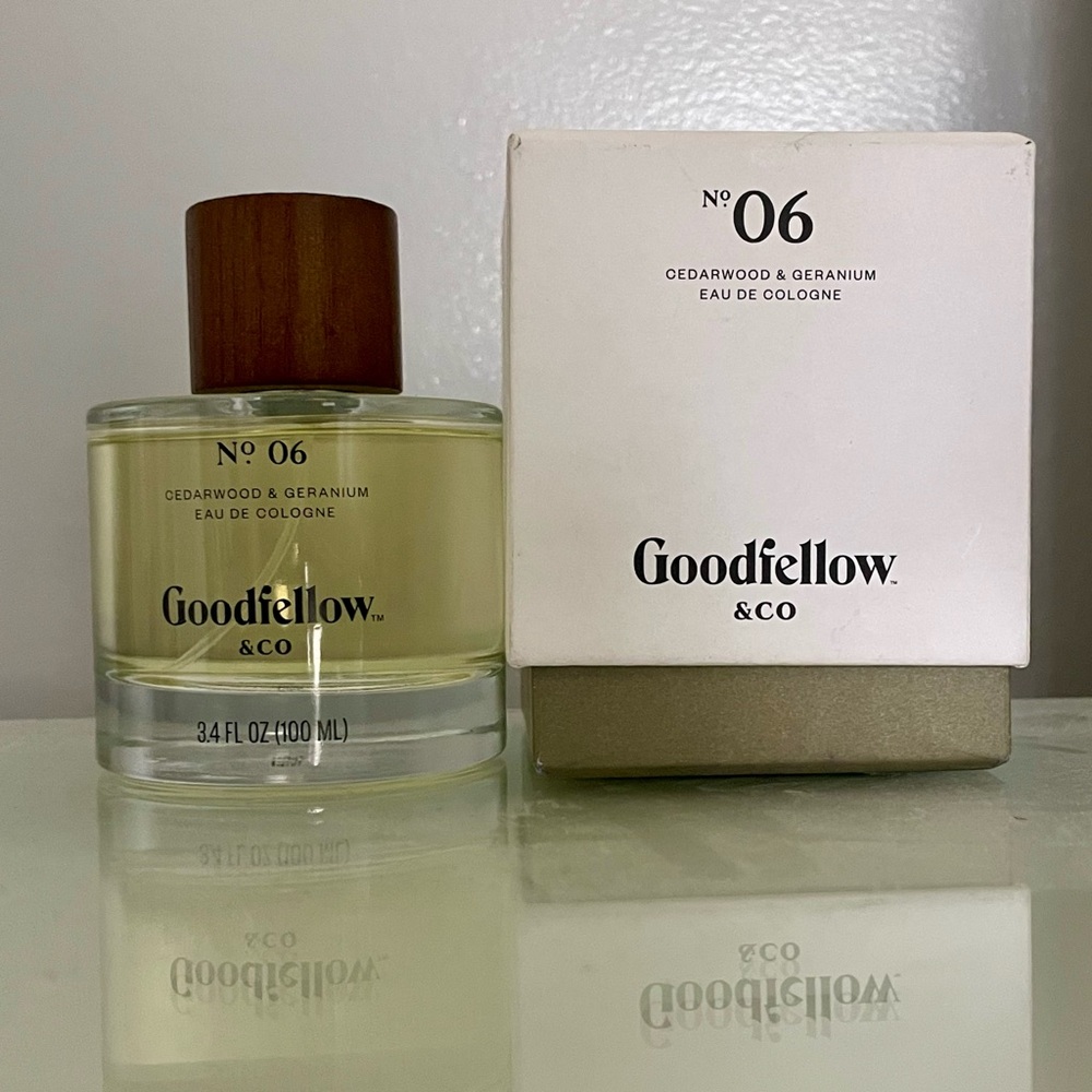 Goodfellow & Co No. 06 Cedarwood & Geranium Eau de Cologne